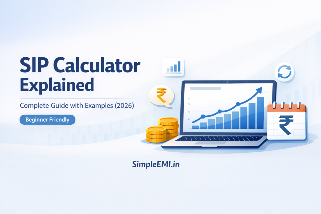 SIP Calculator Explained: Complete Guide with Examples (2026)
