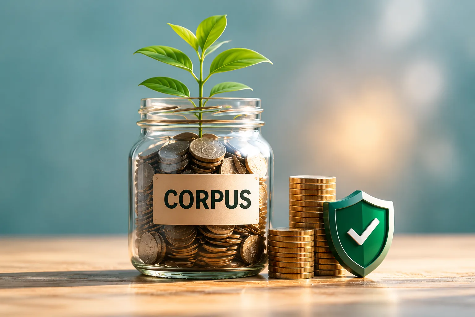 Remaining corpus after SWP withdrawals